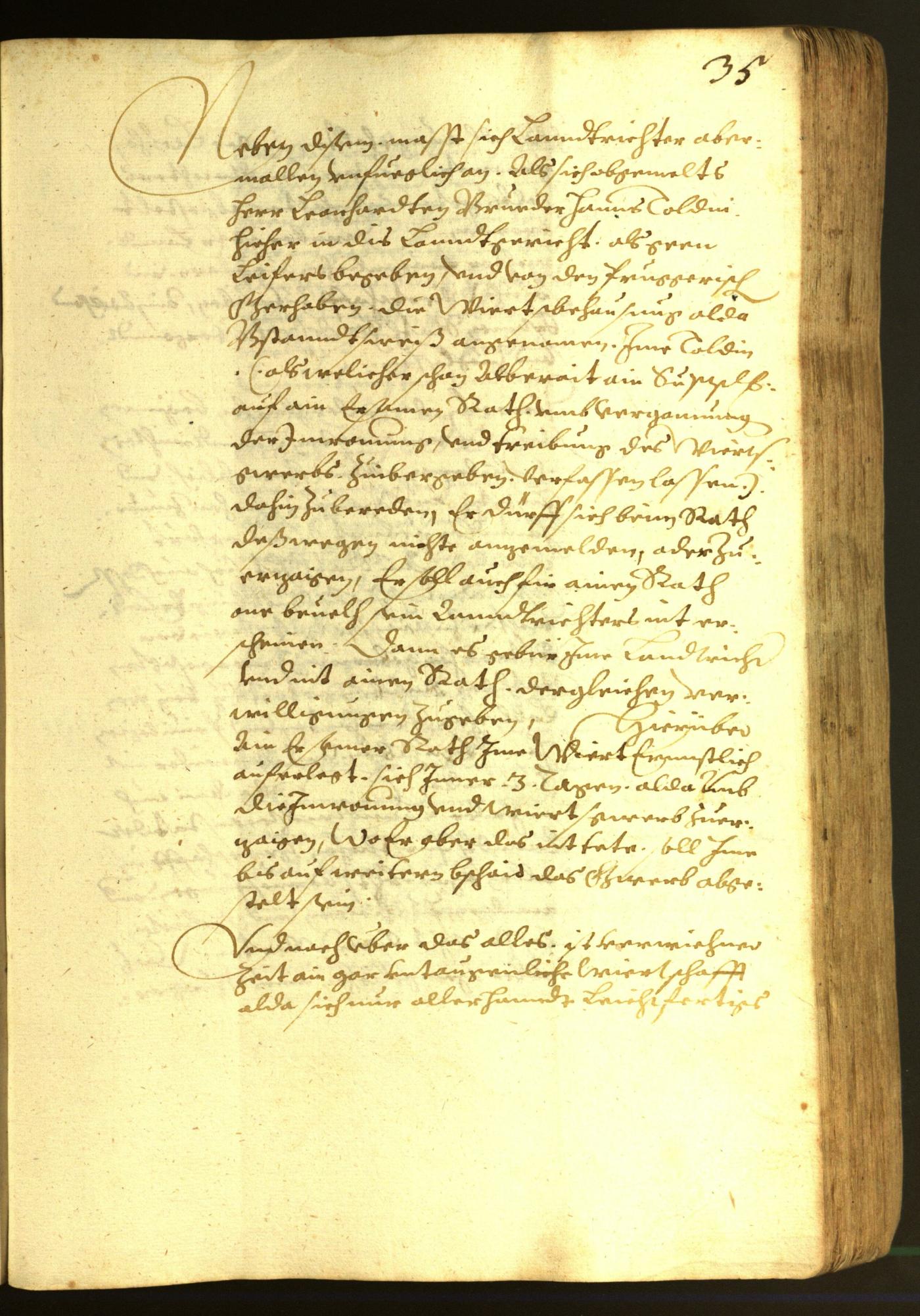 Stadtarchiv Bozen - BOhisto Ratsprotokoll 1616 