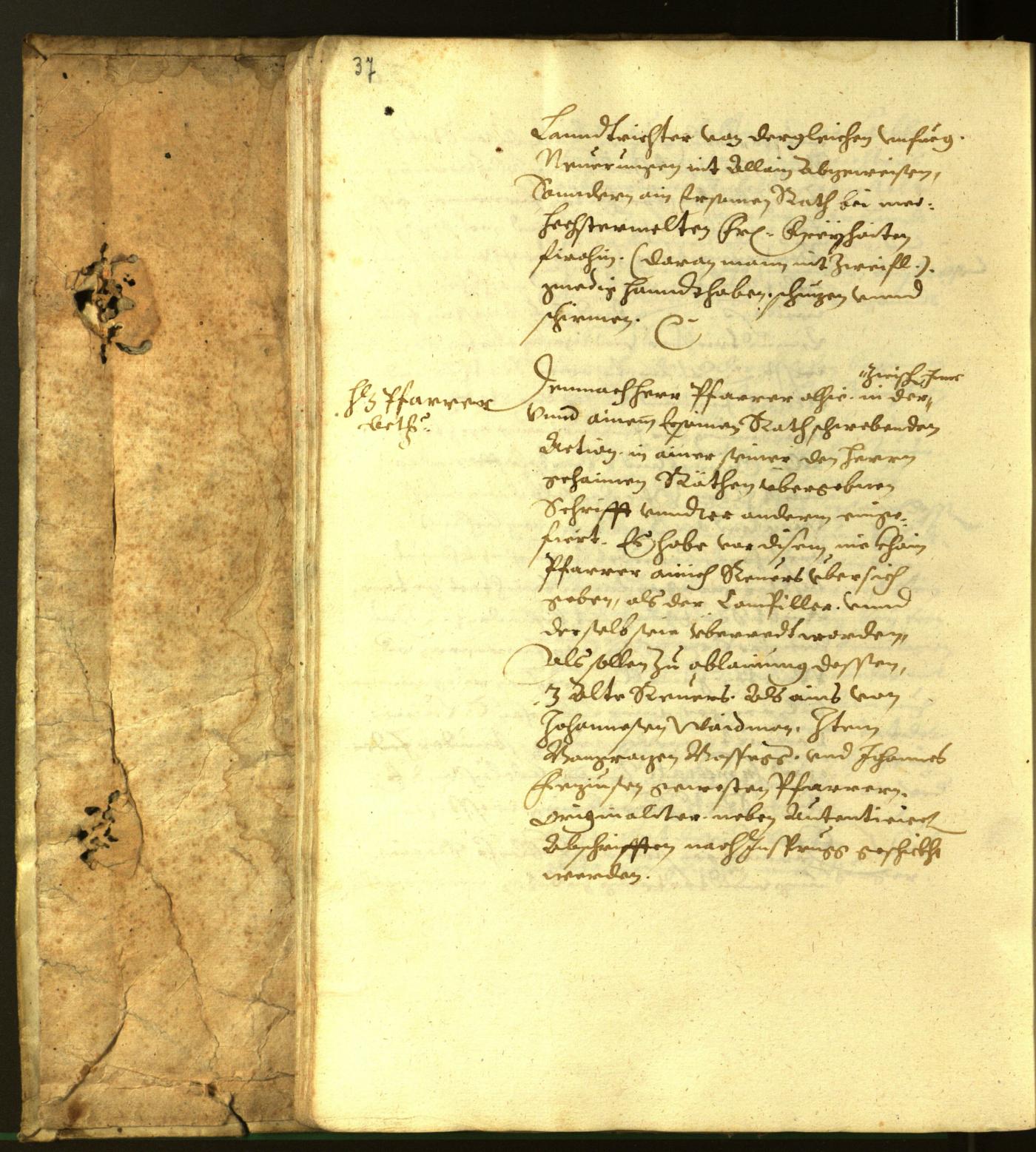 Stadtarchiv Bozen - BOhisto Ratsprotokoll 1616 