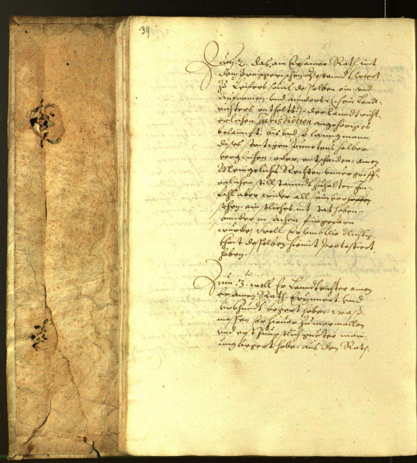 Civic Archives of Bozen-Bolzano - BOhisto Minutes of the council 1616 