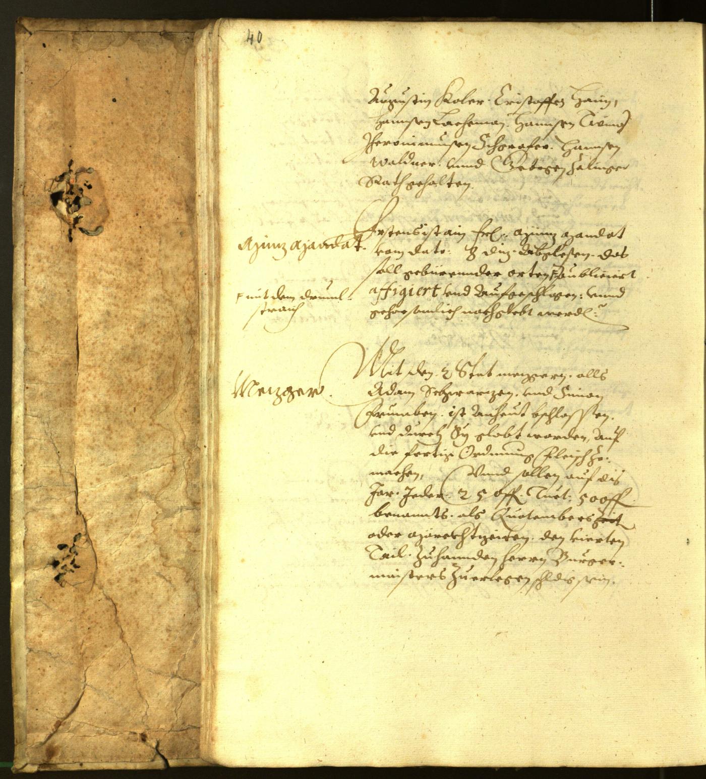 Archivio Storico della Città di Bolzano - BOhisto protocollo consiliare 1616 