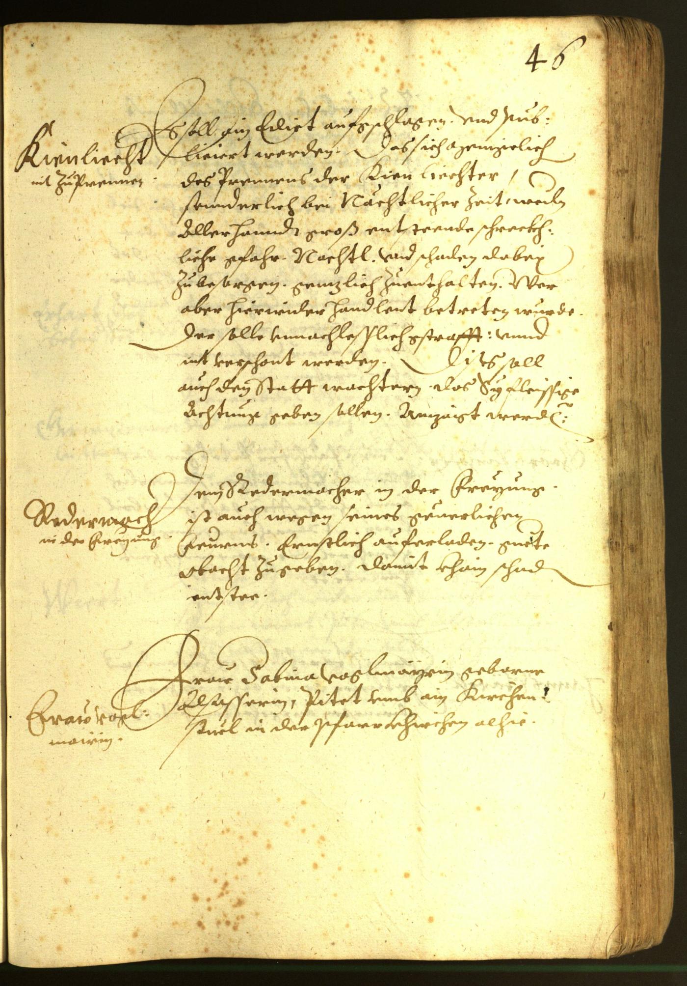 Stadtarchiv Bozen - BOhisto Ratsprotokoll 1616 