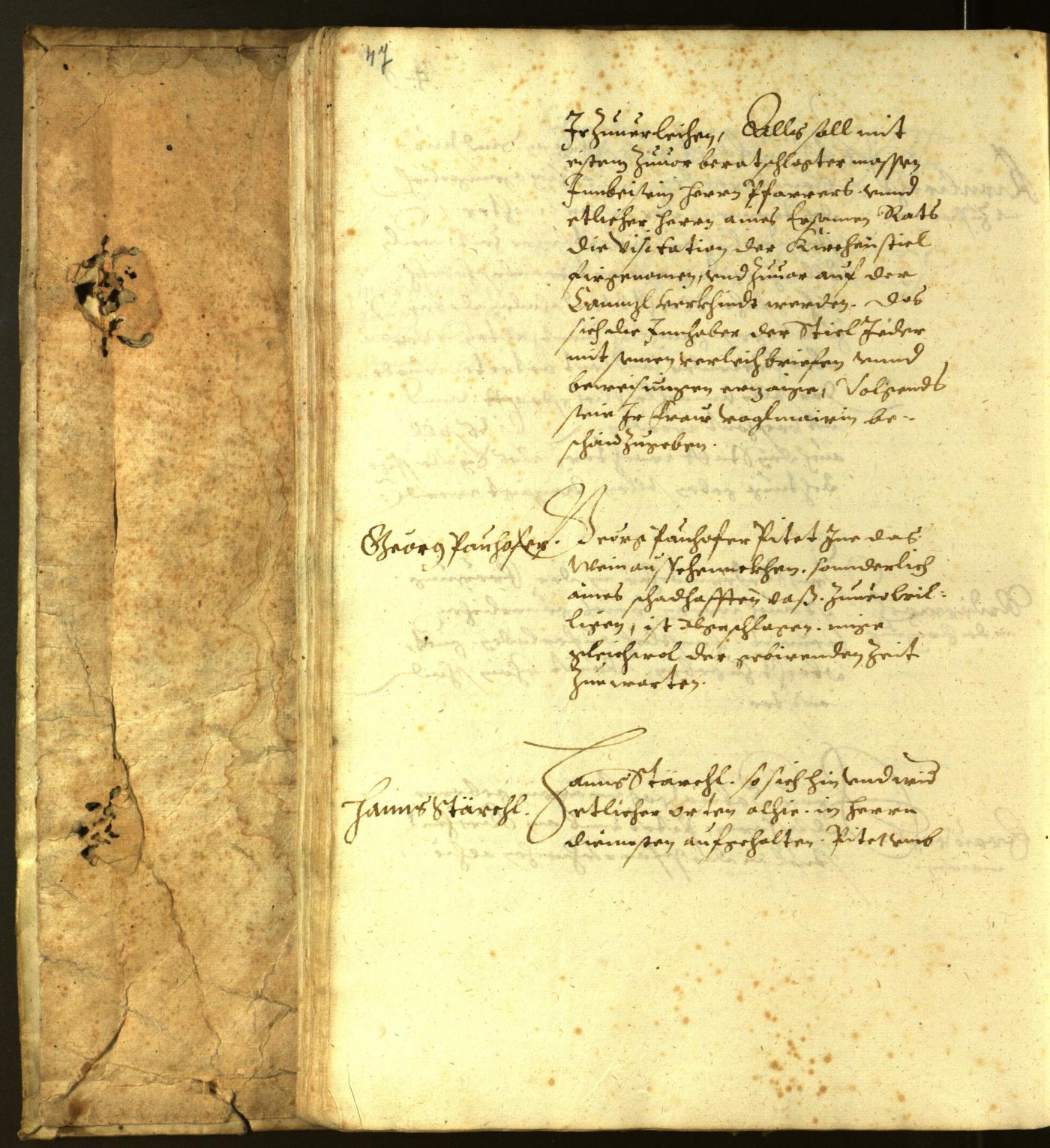 Archivio Storico della Città di Bolzano - BOhisto protocollo consiliare 1616 