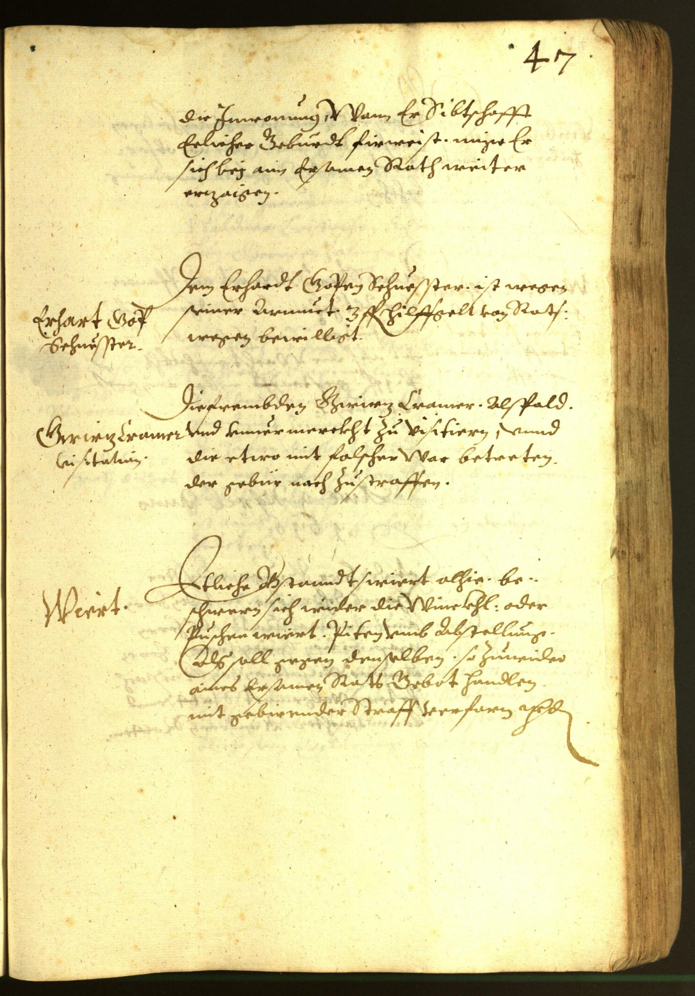 Civic Archives of Bozen-Bolzano - BOhisto Minutes of the council 1616 