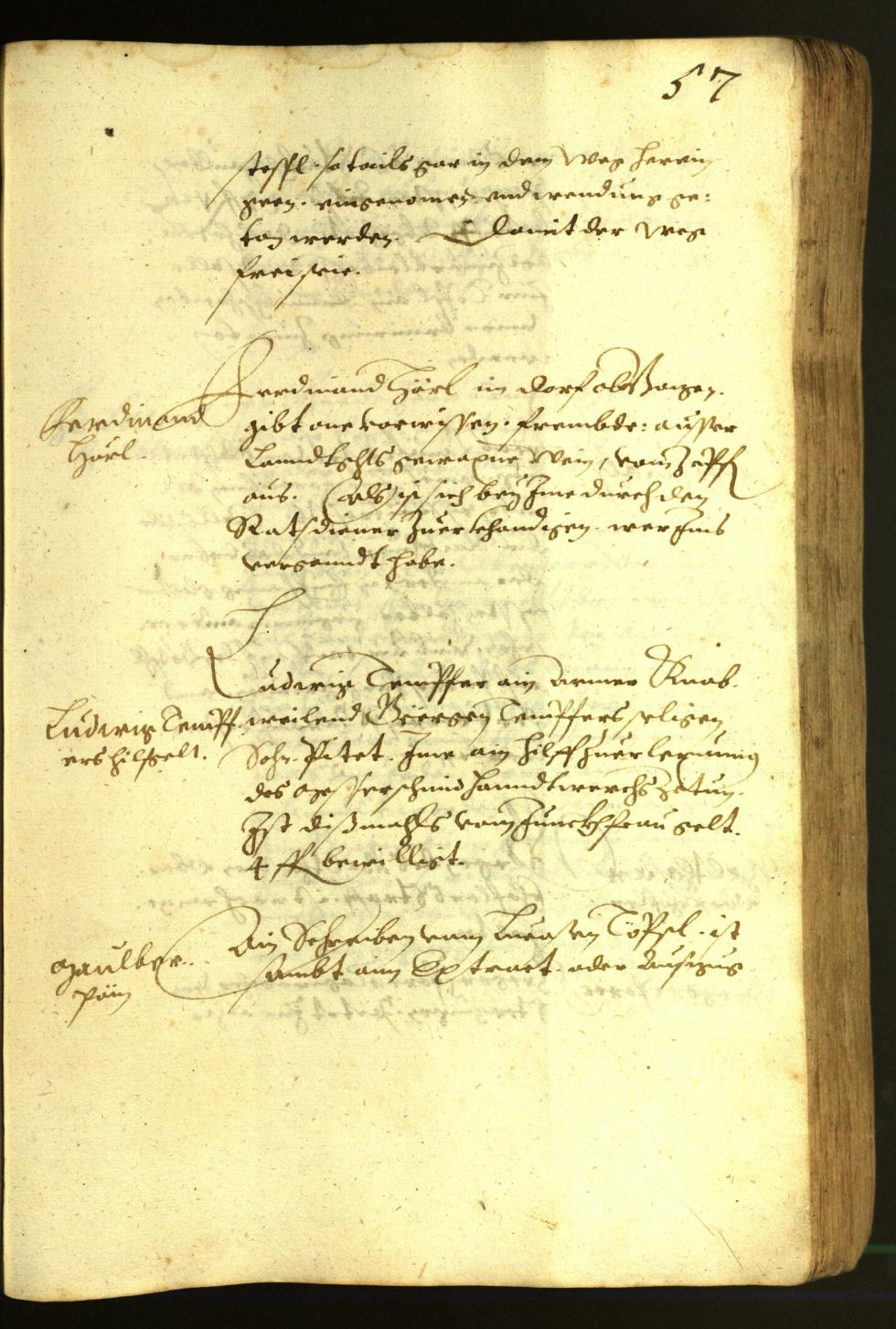 Civic Archives of Bozen-Bolzano - BOhisto Minutes of the council 1616 