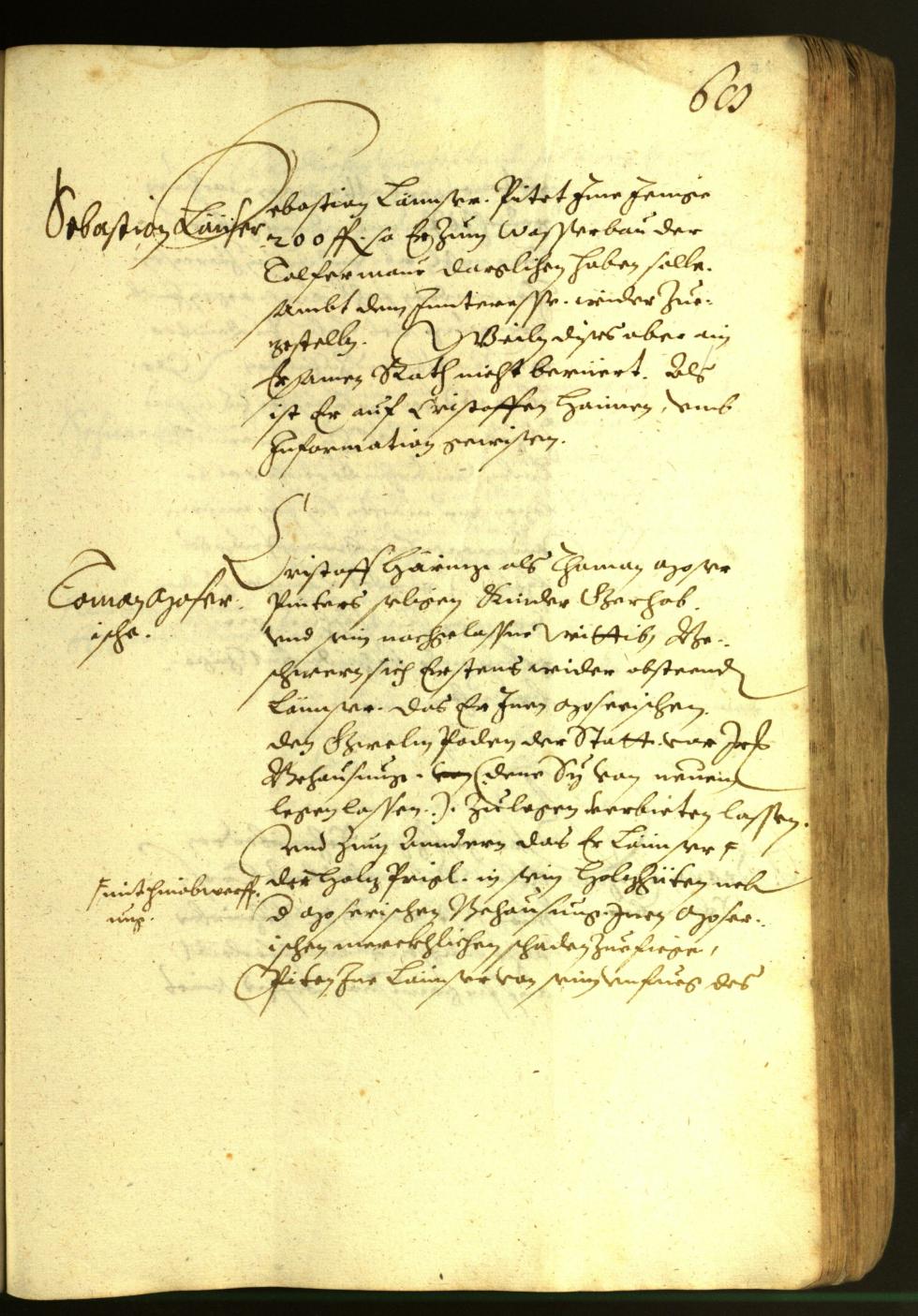 Stadtarchiv Bozen - BOhisto Ratsprotokoll 1616 