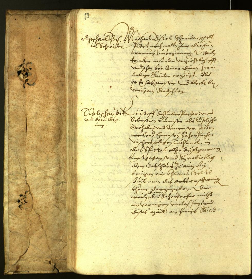 Civic Archives of Bozen-Bolzano - BOhisto Minutes of the council 1616 