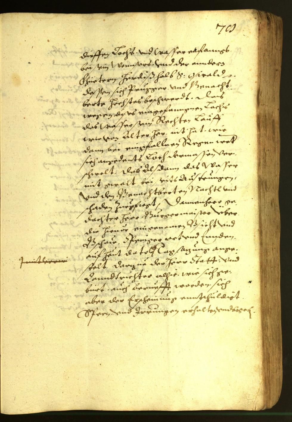 Stadtarchiv Bozen - BOhisto Ratsprotokoll 1616 