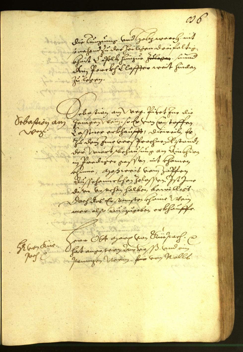 Stadtarchiv Bozen - BOhisto Ratsprotokoll 1616 