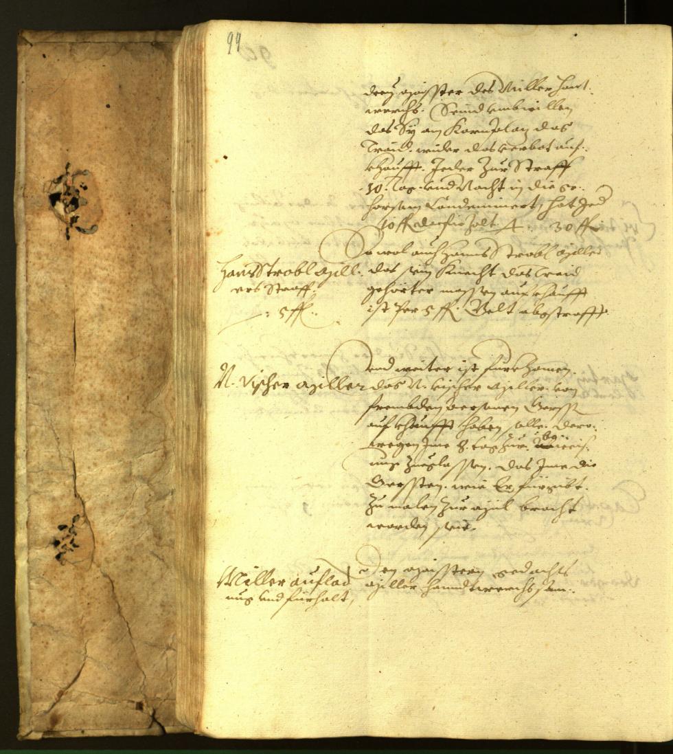 Stadtarchiv Bozen - BOhisto Ratsprotokoll 1616 