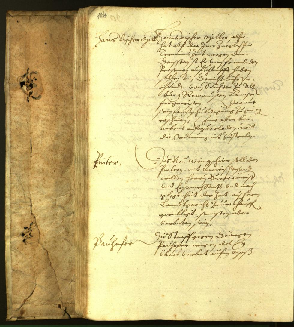 Civic Archives of Bozen-Bolzano - BOhisto Minutes of the council 1616 