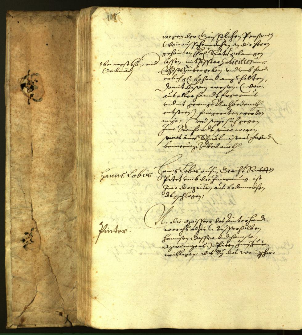 Stadtarchiv Bozen - BOhisto Ratsprotokoll 1616 