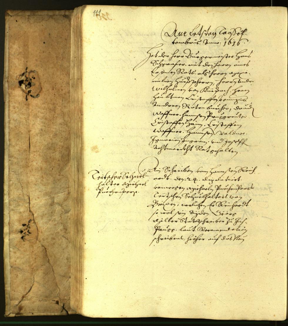 Stadtarchiv Bozen - BOhisto Ratsprotokoll 1616 