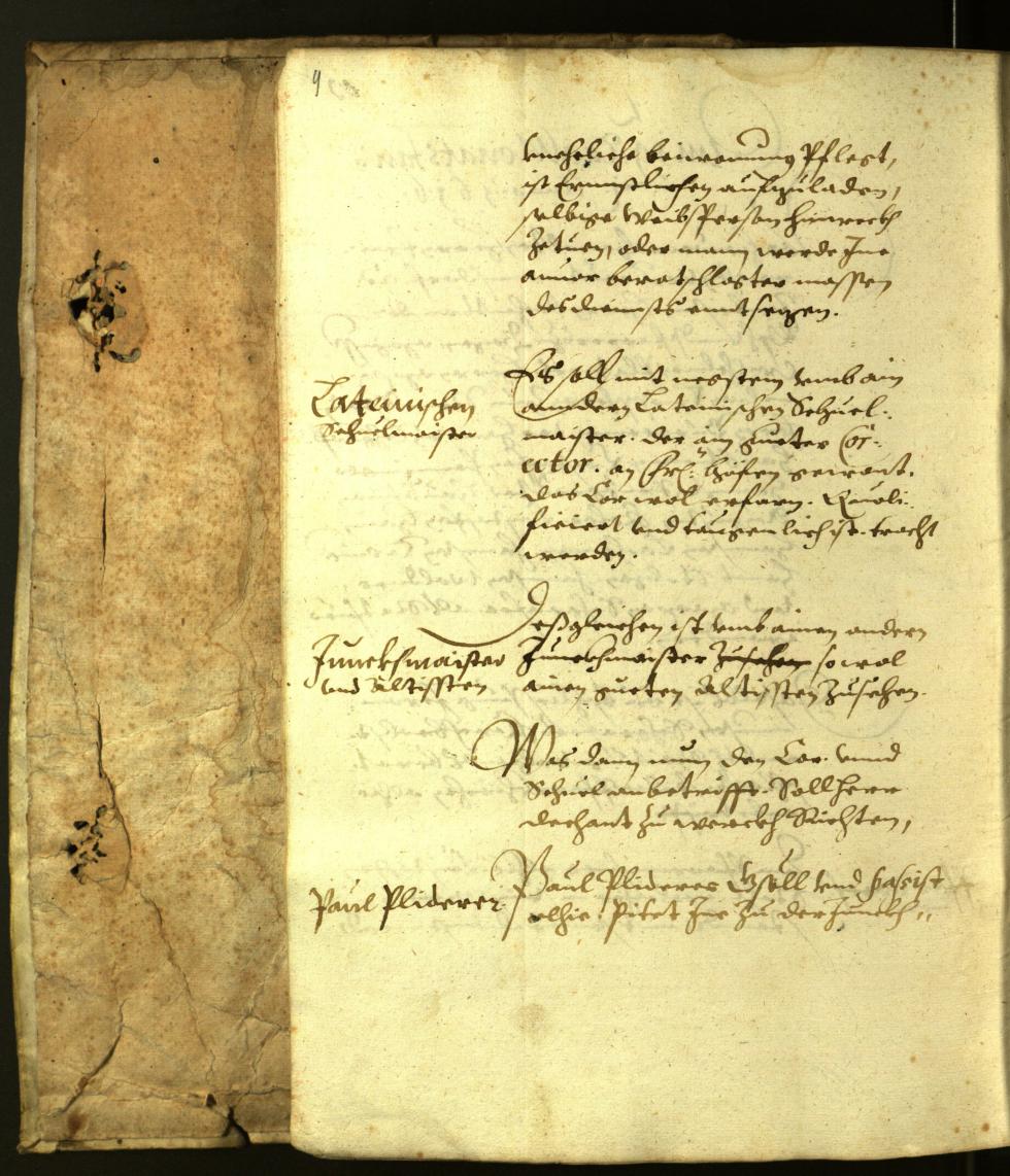 Stadtarchiv Bozen - BOhisto Ratsprotokoll 1616 