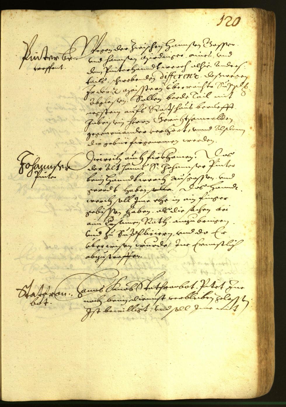 Civic Archives of Bozen-Bolzano - BOhisto Minutes of the council 1616 