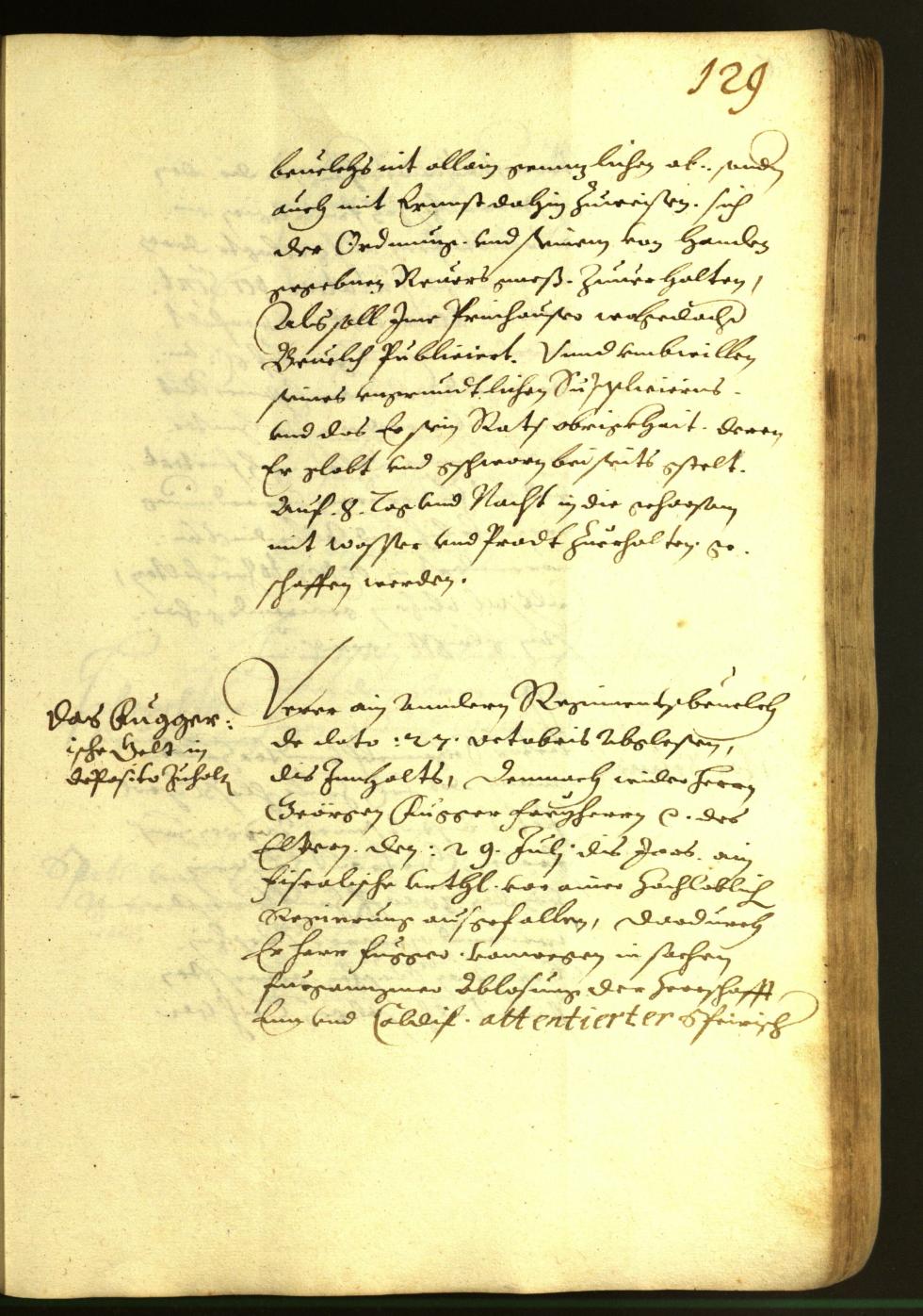 Stadtarchiv Bozen - BOhisto Ratsprotokoll 1616 