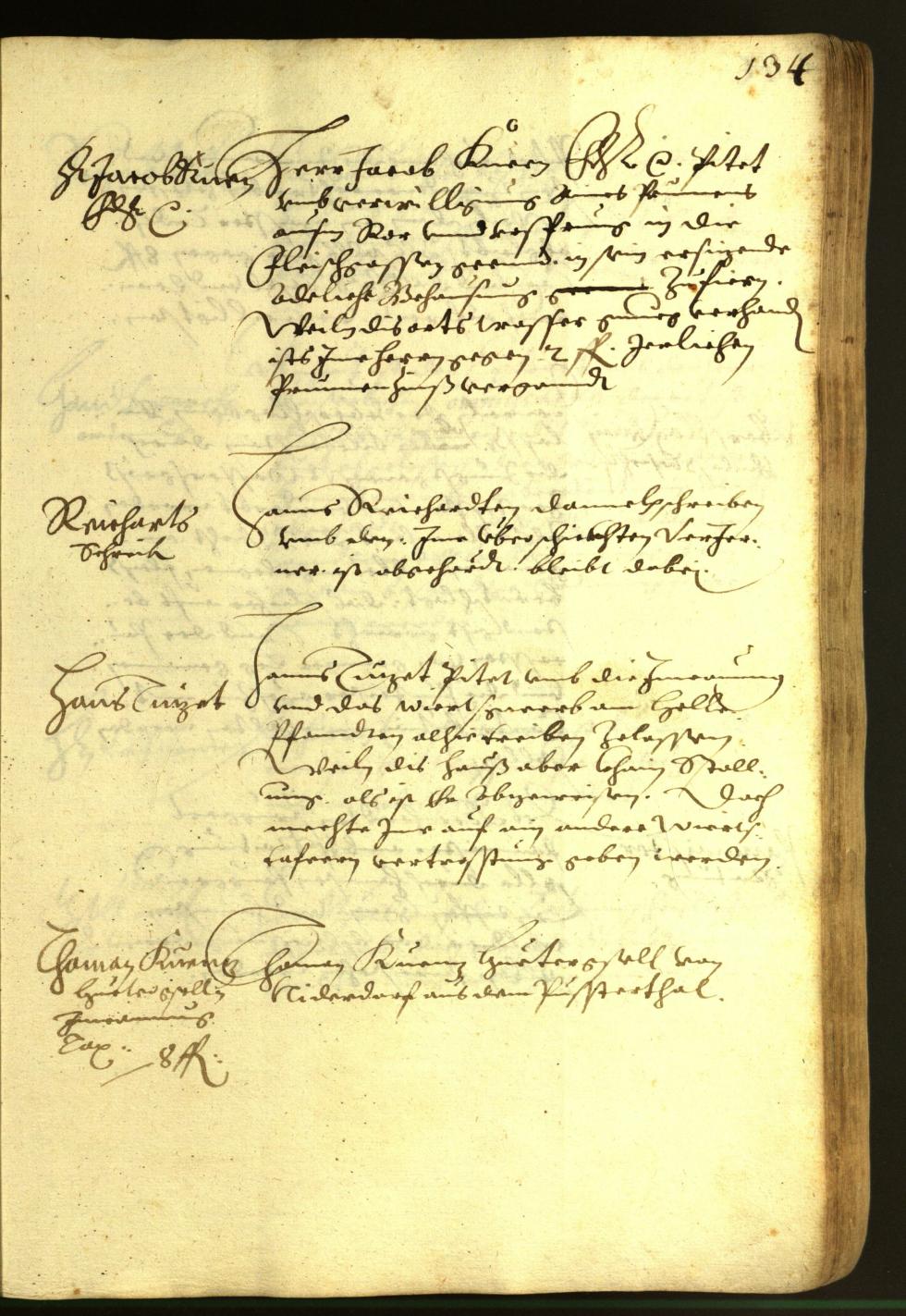 Stadtarchiv Bozen - BOhisto Ratsprotokoll 1616 