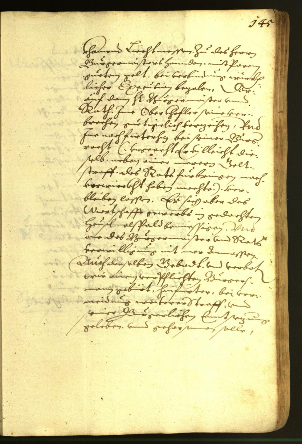 Stadtarchiv Bozen - BOhisto Ratsprotokoll 1616 