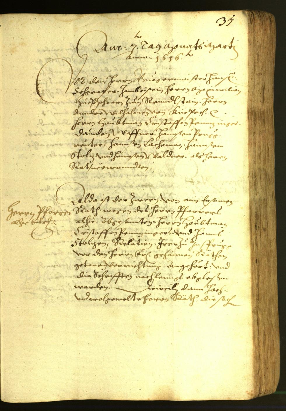 Archivio Storico della Città di Bolzano - BOhisto protocollo consiliare 1616 