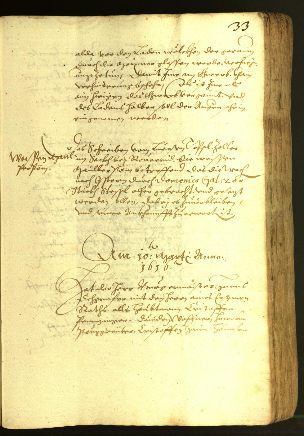 Civic Archives of Bozen-Bolzano - BOhisto Minutes of the council 1616 