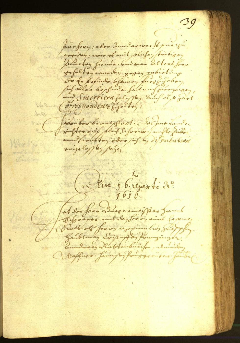 Stadtarchiv Bozen - BOhisto Ratsprotokoll 1616 