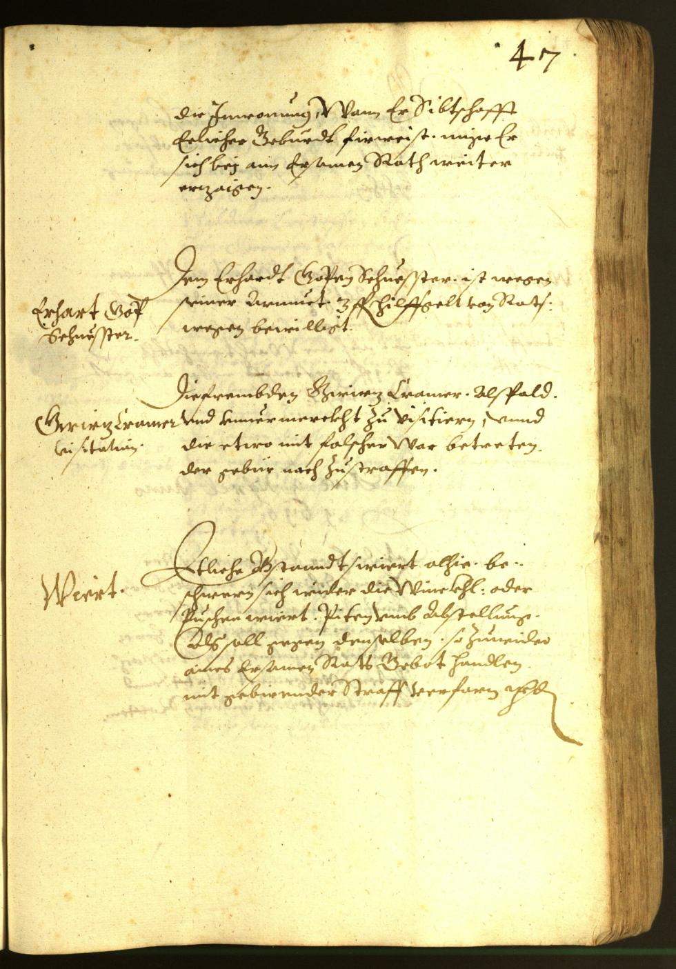 Civic Archives of Bozen-Bolzano - BOhisto Minutes of the council 1616 