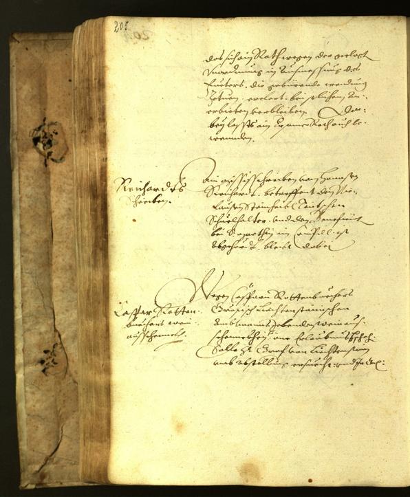 Stadtarchiv Bozen - BOhisto Ratsprotokoll 1617 