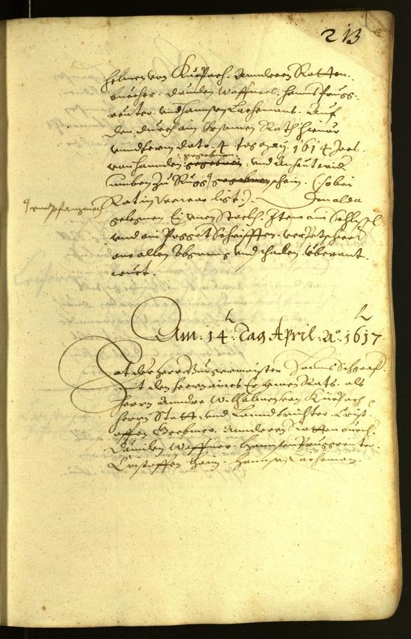 Civic Archives of Bozen-Bolzano - BOhisto Minutes of the council 1617 