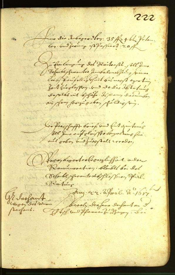 Civic Archives of Bozen-Bolzano - BOhisto Minutes of the council 1617 