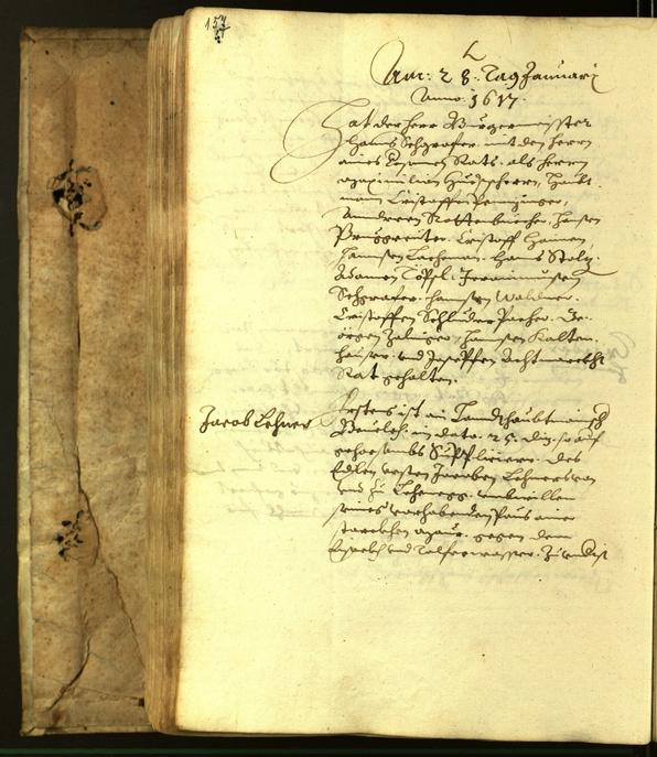 Civic Archives of Bozen-Bolzano - BOhisto Minutes of the council 1617 