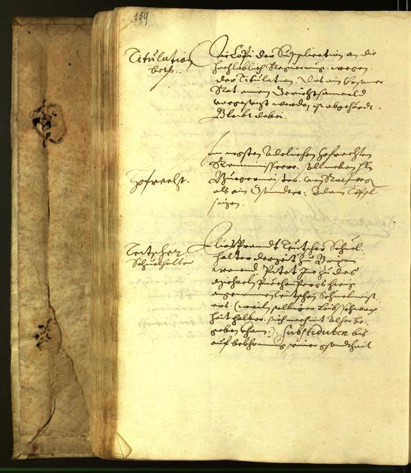 Stadtarchiv Bozen - BOhisto Ratsprotokoll 1617 