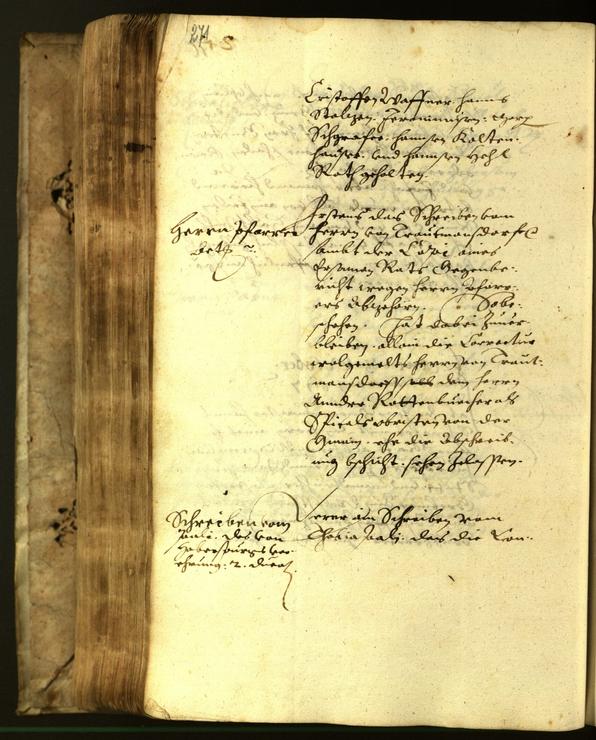 Stadtarchiv Bozen - BOhisto Ratsprotokoll 1617 