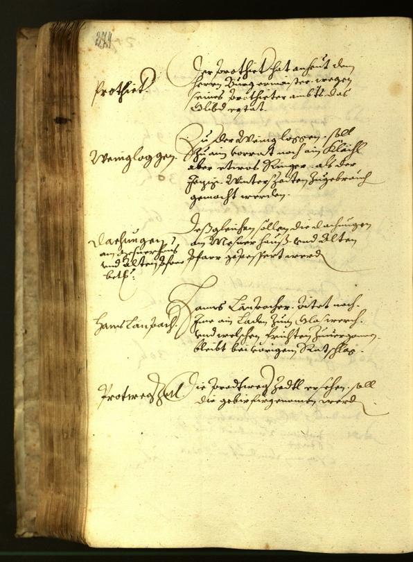 Stadtarchiv Bozen - BOhisto Ratsprotokoll 1617 