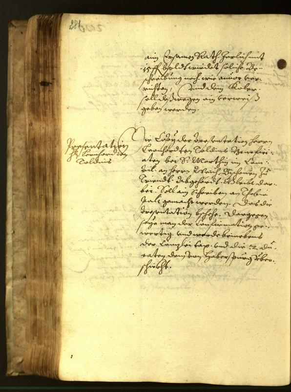 Stadtarchiv Bozen - BOhisto Ratsprotokoll 1617 