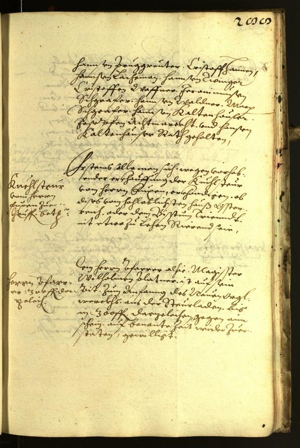 Stadtarchiv Bozen - BOhisto Ratsprotokoll 1617 