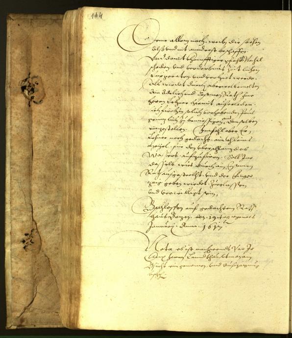 Stadtarchiv Bozen - BOhisto Ratsprotokoll 1617 