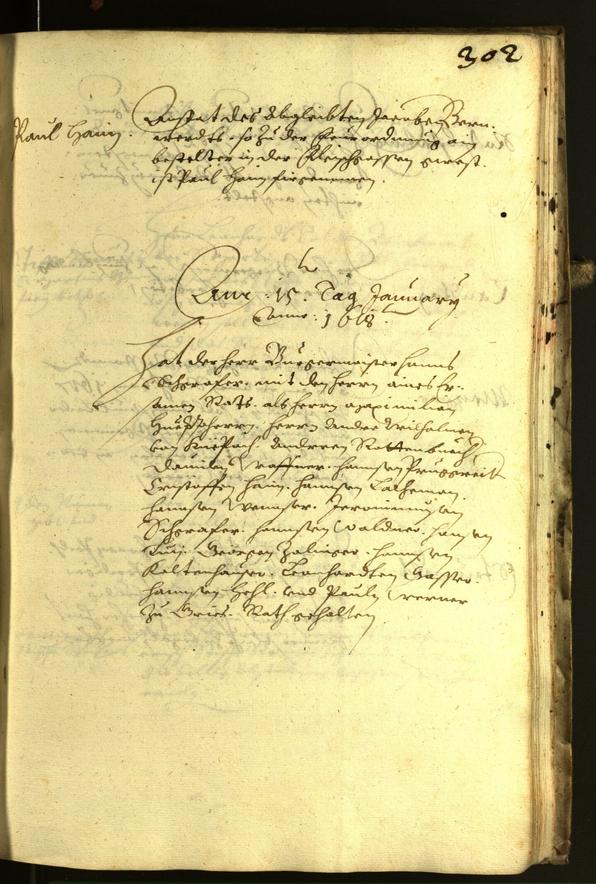 Civic Archives of Bozen-Bolzano - BOhisto Minutes of the council 1617 