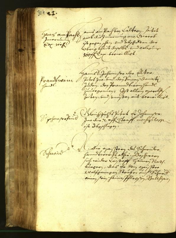 Stadtarchiv Bozen - BOhisto Ratsprotokoll 1617 