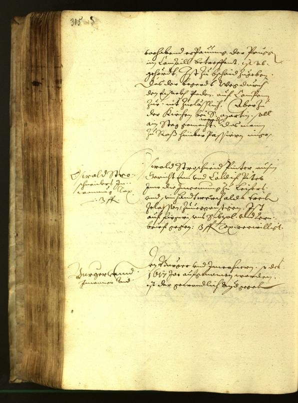 Stadtarchiv Bozen - BOhisto Ratsprotokoll 1617 