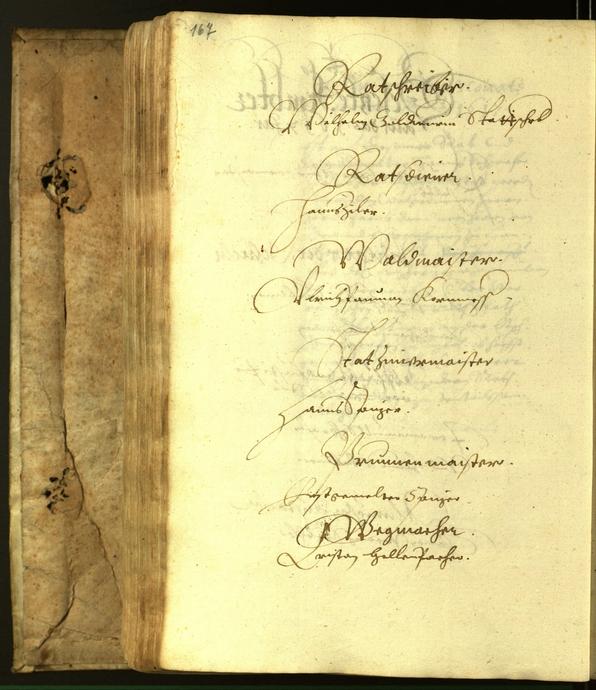 Stadtarchiv Bozen - BOhisto Ratsprotokoll 1617 