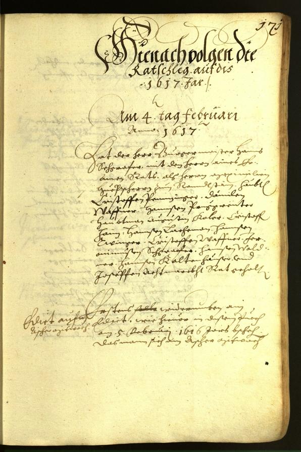 Civic Archives of Bozen-Bolzano - BOhisto Minutes of the council 1617 