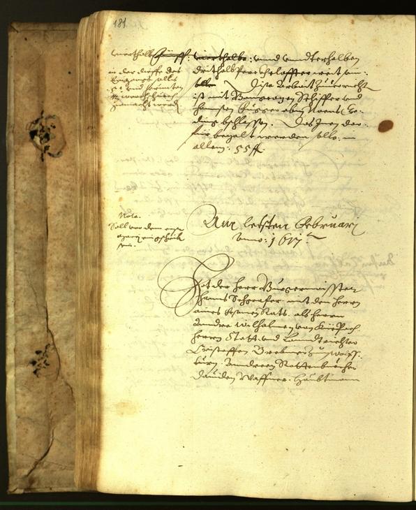 Stadtarchiv Bozen - BOhisto Ratsprotokoll 1617 