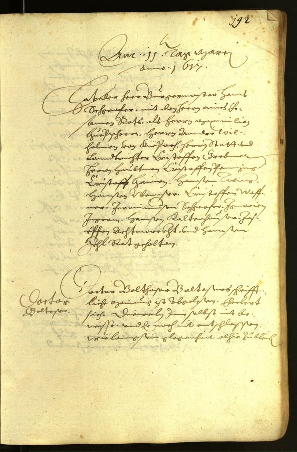 Civic Archives of Bozen-Bolzano - BOhisto Minutes of the council 1617 