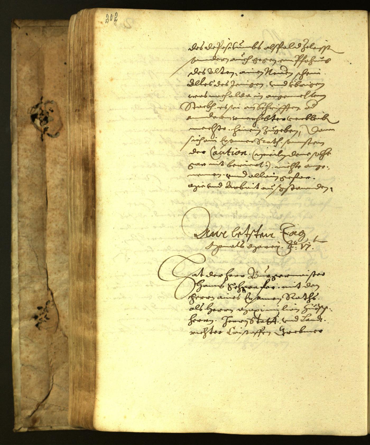 Civic Archives of Bozen-Bolzano - BOhisto Minutes of the council 1617 