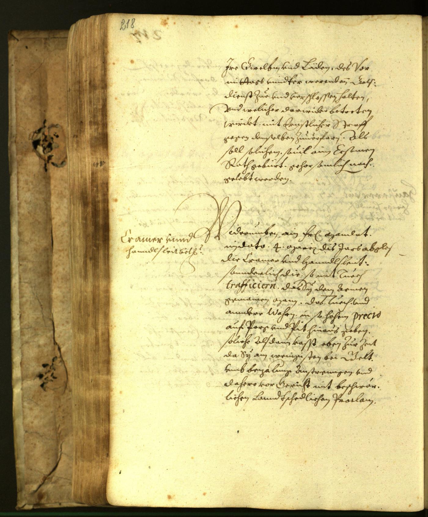 Stadtarchiv Bozen - BOhisto Ratsprotokoll 1617 