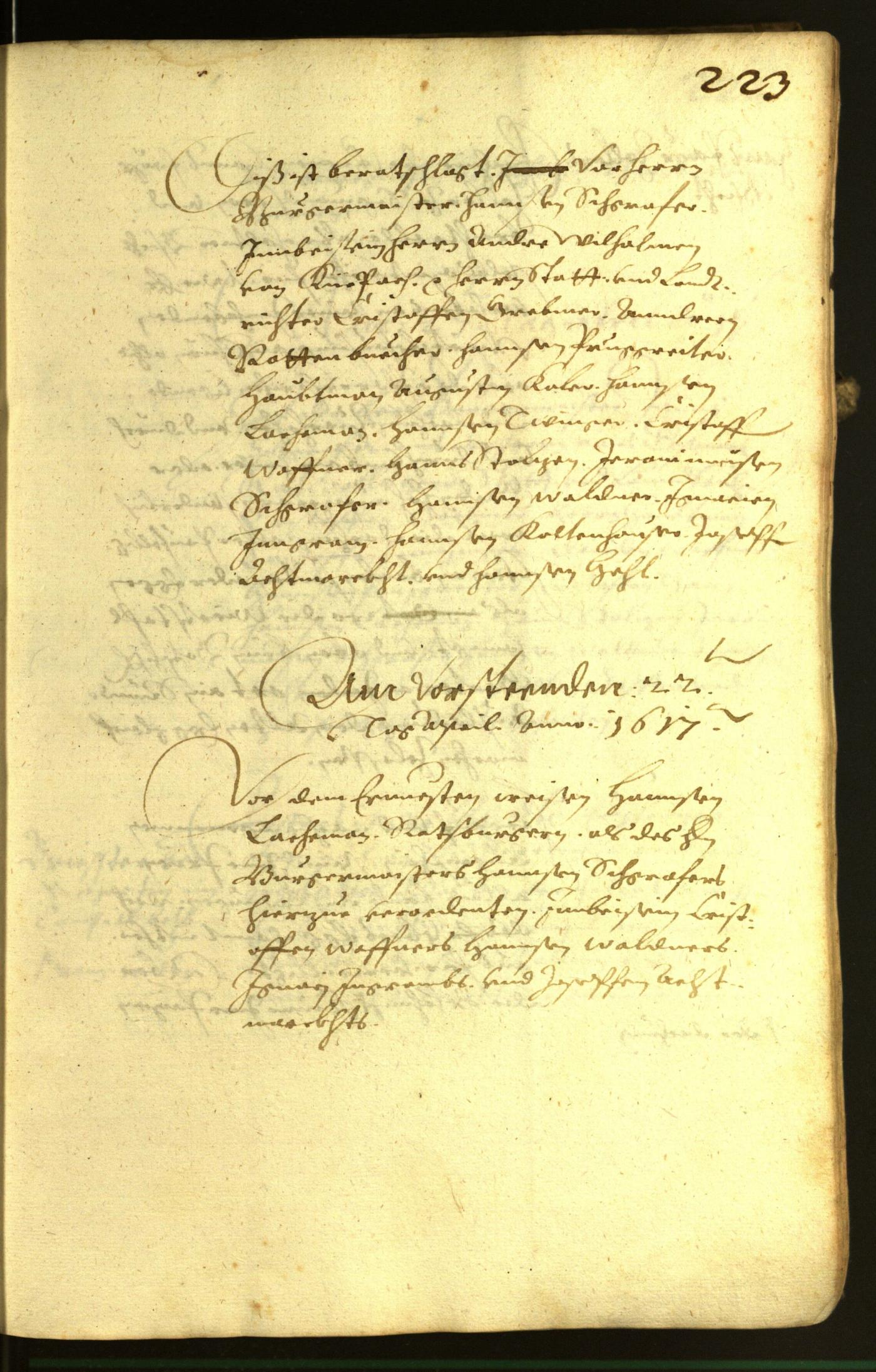 Civic Archives of Bozen-Bolzano - BOhisto Minutes of the council 1617 