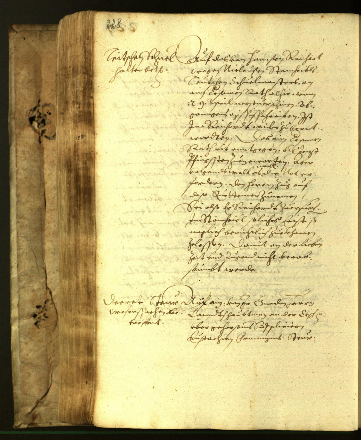 Stadtarchiv Bozen - BOhisto Ratsprotokoll 1617 