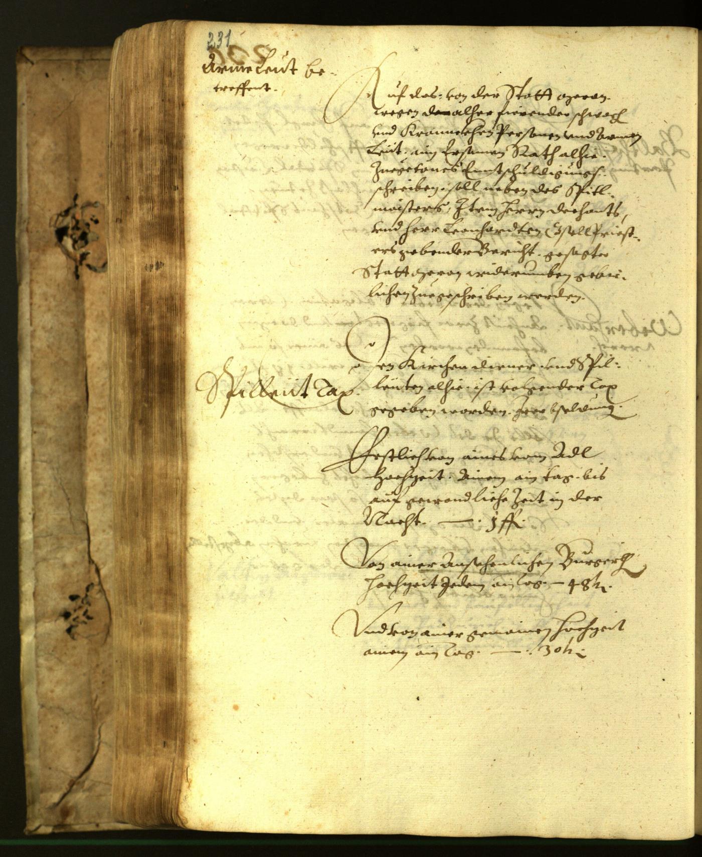 Stadtarchiv Bozen - BOhisto Ratsprotokoll 1617 