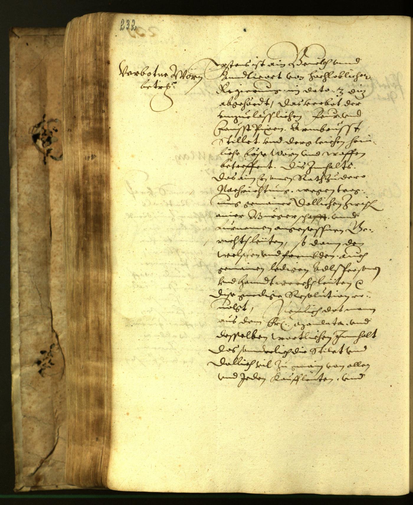 Stadtarchiv Bozen - BOhisto Ratsprotokoll 1617 