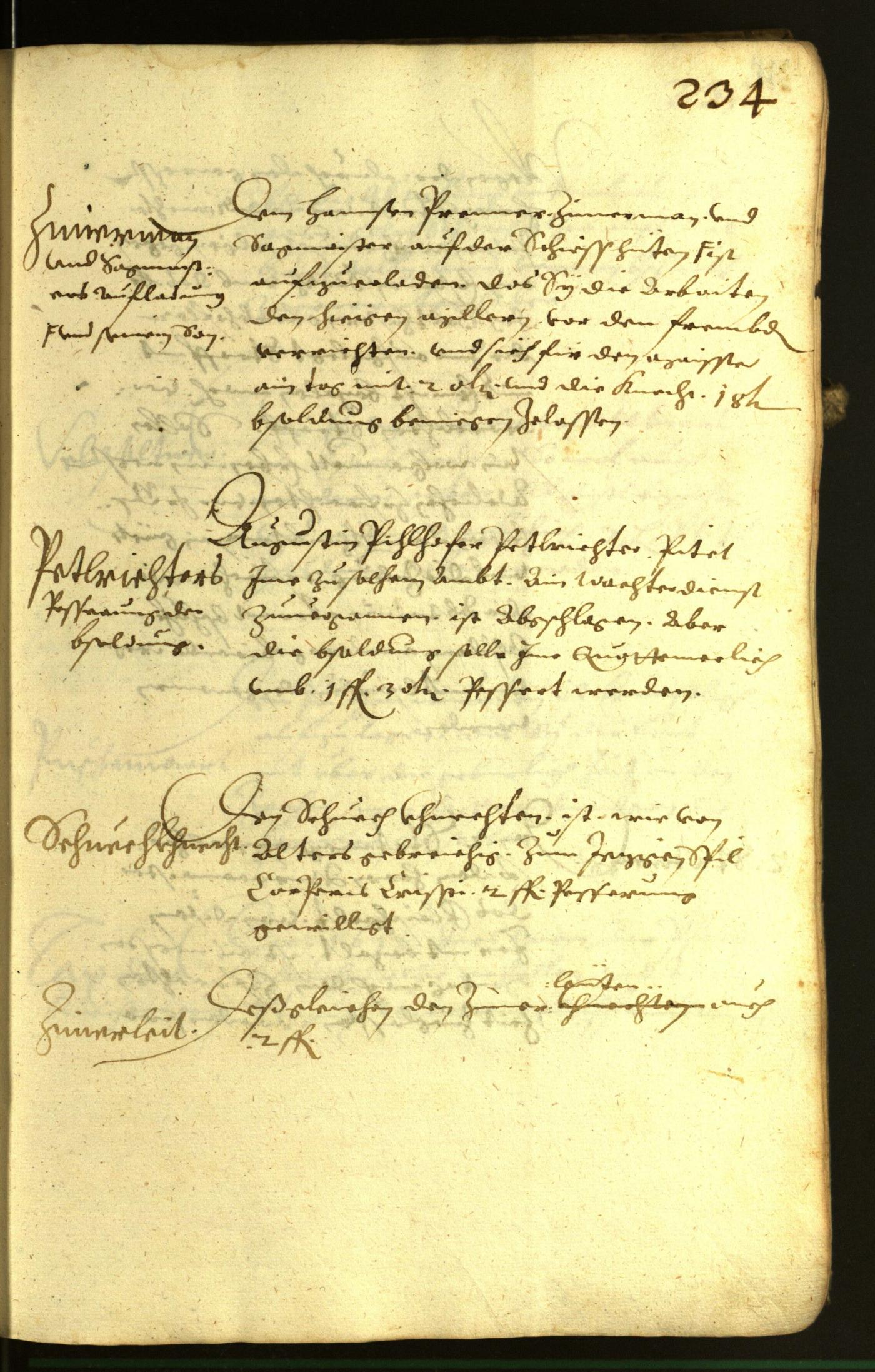 Stadtarchiv Bozen - BOhisto Ratsprotokoll 1617 