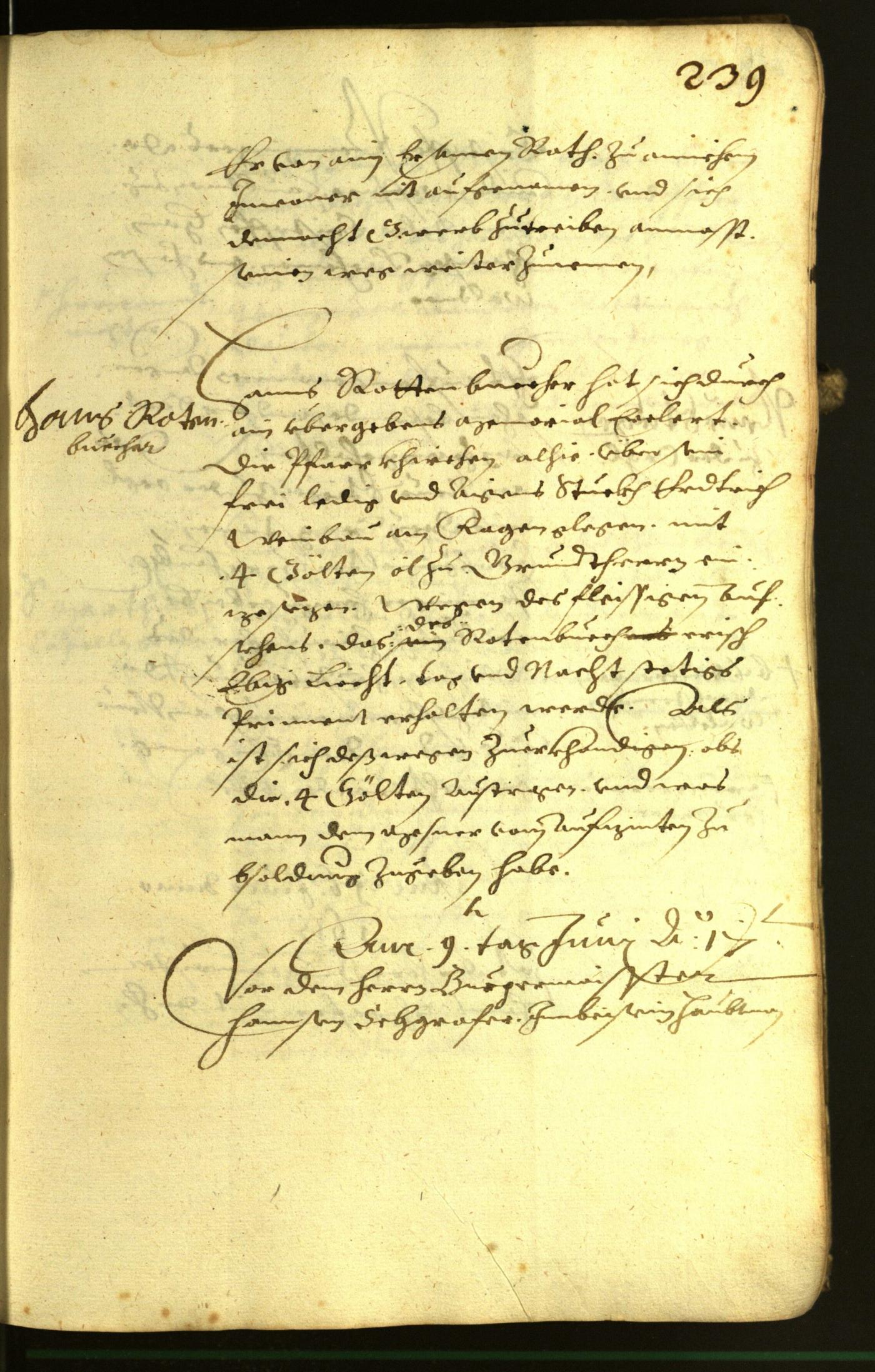 Civic Archives of Bozen-Bolzano - BOhisto Minutes of the council 1617 